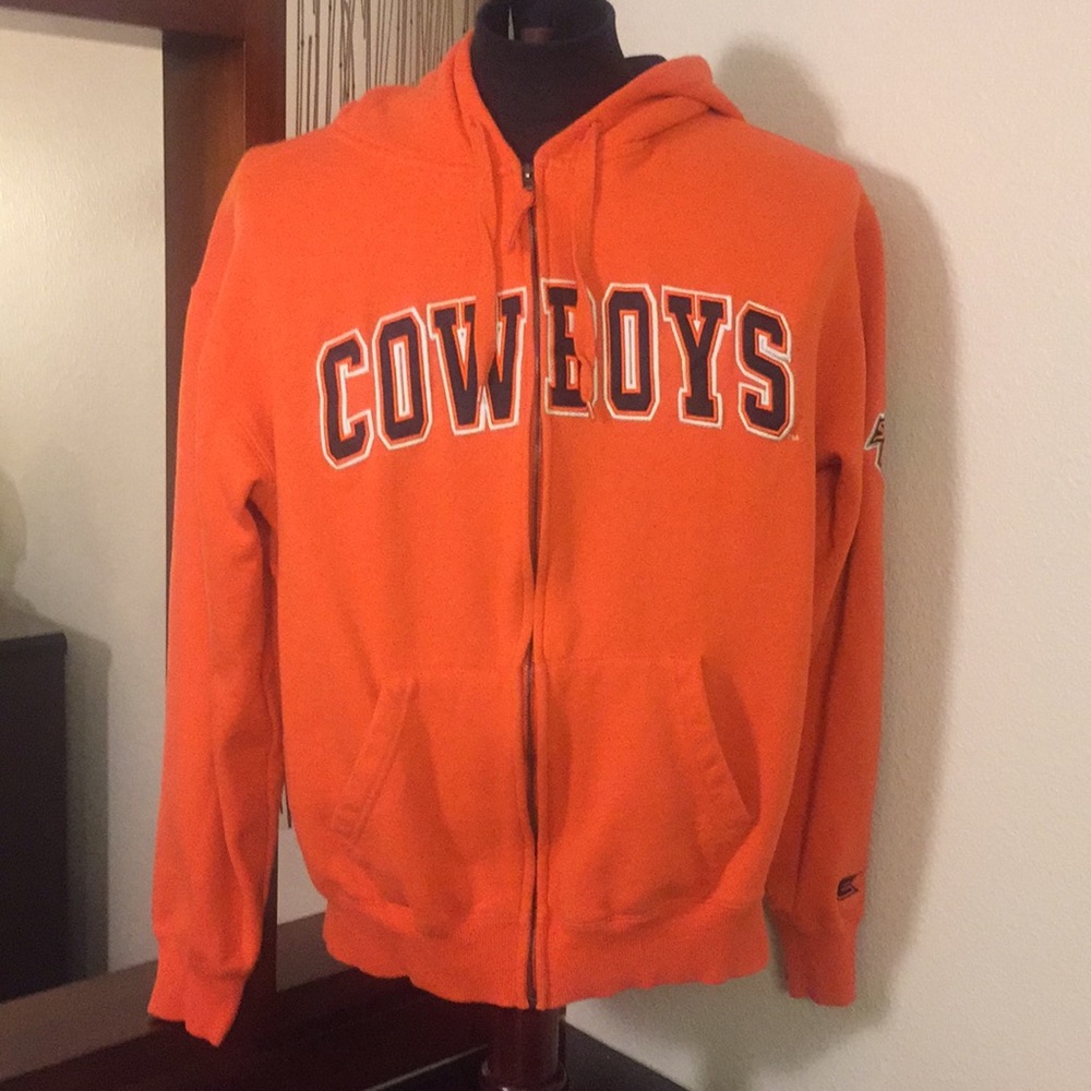 Oklahoma State Cowboys zipper hoodie size L